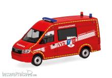 Herpa 098731 - MAN TGE Halbbus Hochdach ´Feuerwehr Oberhausen/ELW´
