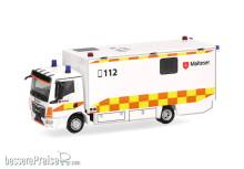 Herpa 098809 - MAN TGL CC Koffer-LKW Malteser München