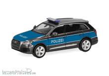 Herpa 098946 - Audi Q7 Polizei Vorführfahrzeug