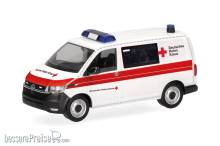 Herpa 098960 - Volkswagen (VW) T6.1 Halbbus DRK (Deutsches Rotes Kreuz)