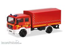 Herpa 098984 - MAN TGA M Mehrzweckgerätewagen (MzKW) Feuerwehr Hamburg