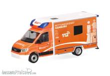Herpa 099196 - MAN TGE Fahrtec RTW Feuerwehr Hamburg