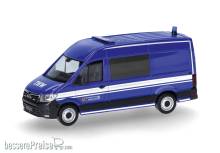 Herpa 099417 - MAN TGE Halbbus Hochdach Mannschaftstransportwagen-Fachgruppe THW