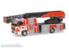 Herpa 099479 - Mercedes-Benz Atego 13 DLK Drehleiter Feuerwehr Wiesbaden