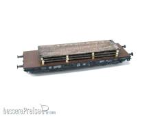 Modellbahn Engl 1 - Stahlplatten rostig