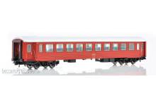 NMJ 1000179 - NMJ Topline 106.201 Personenwagen B3K.25659 der NSB, rot von 1982, H0