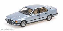 Minichamps 100023008 - BMW 730I (E32) - 1986 - LIGHT BLUE METALLIC