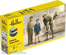 Heller 35323 - 1:35 STARTER KIT French Tank Crew