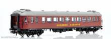 NMJ 1000430 - NMJ Topline 204.201 B1F.4733, 2 Kl Personenwagen der SJ, Inter-City, H0