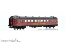 NMJ 1000431 - NMJ Topline 204.202 B1 5159, 2 Kl Personenwagen der SJ, Inter-City, H0