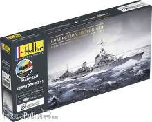 Heller 55009 - STARTER KIT Twin Set Marceau + Zerstörer Z31