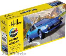 Heller 56146 - STARTER KIT Alpine A310 in 1:43