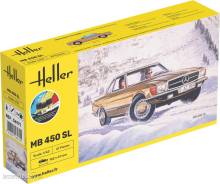 Heller 56171 - STARTER KIT MB 450SL