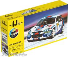 Heller 56196 - 1:43 STARTER KIT Focus WRC´01
