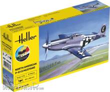 Heller 56268 - STARTER KIT P-51 Mustang in 1:72