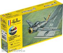 Heller 56277 - STARTER KIT F-86F SABRE / CANADAIR CL-13 B Sabre VI in 1:72