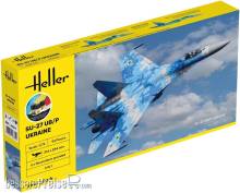 Heller 56371 - 1:72 STARTER KIT SU-27 UB/P Ukraine