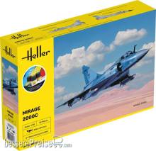 Heller 56426 - STARTER KIT Mirage 2000 C in 1:48