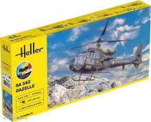 Heller 56486 - STARTER KIT SA 342 Gazelle