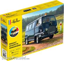 Heller 56742 - STARTER KIT RENAULT Alouette Gendarmerie New Mould in 1:24