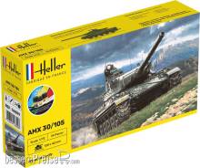 Heller 56899 - STARTER KIT AMX 30/105 in 1:72