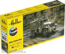 Heller 56996 - STARTER KIT GMC CCKW 352 in 1:72