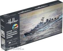 Heller 57015 - STARTER KIT VICTOR SCHOELCHER - COMMANDANT RIVIERE in 1:400