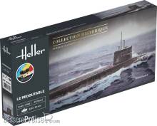 Heller 57075 - STARTER KIT U-Boot S/M Redoutable in 1:400