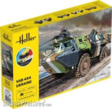 Heller 57130 - STARTER KIT VAB 4x4 Ukraine