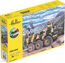 Heller 57141 - STARTER KIT VAB 6x6