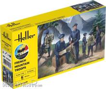 Heller 57223 - STARTER KIT French Mountain Troops
