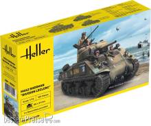Heller 79894 - M4A2 Sherman ´Division Leclerc´ (deco.FR in 1:72