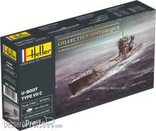 Heller 81002 - U-Boot Type VII C in 1:400