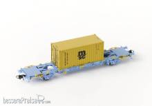 PT Trains 100130 - VTG Lgnss 28 71 443 3 047-2 + MSC 20’ DV MEDU661112 3