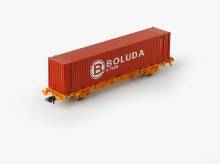 PT Trains 100160.1 - TRANSFESA Lgnss 24 71 443 3 006-2 + BOLUDA 45´ HC BOLU9478525