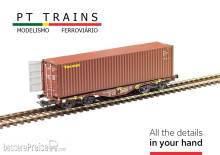 PT Trains 100200 - TOUAX Sgmmnss 37 84 459 4 009-1+ TOUAX 40´HC TGCU5003824