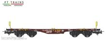 PT Trains 100204 - TOUAX Sgmmnss 37 84 459 4 025-7 ohne Ladung