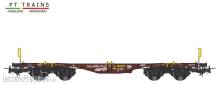 PT Trains 100206 - TOUAX Sgmmnss 37 84 459 4 049-7 ohne Ladung