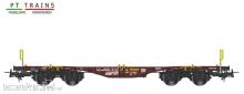 PT Trains 100207 - TOUAX Sgmmnss 37 84 459 4 070-3 ohne Ladung