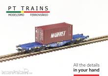 PT Trains 100263 - MODALIS Sgmmnss 33 87 459 4 017-5 + MARFRET 20`DV MFTU2117944