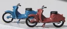 Kres 10050 - Komplettmodelle KR50, 2 Stück, blau und rot