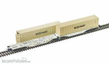 PT Trains 100500 - VTG 38 80 496 3052-7 COM 1x 45´ MEDWAY MWAU4600538 / 1 x 45´ MWAU4602757