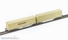 PT Trains 100501 - VTG 38 80 496 3117-8 COM 1x 45´ MEDWAY MWAU4602700 / 1 x 45´ MWAU4601637