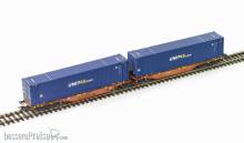 PT Trains 100520 - CONTINENTAL RAIL / WASCOSA 38 80 496 3307-5 COM 2 x 45´ UNIT45.COM PVDU1029056 / PVDU1145400