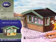 NMJ 1007249 - NMJ Skyline 16103 NMJ Skyline Norsk Eis-Kiosk, Bausatz