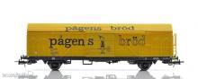 NMJ 1007496 - NMJ Topline 608.303 Gedeckter Güterwagens Gre 50030 ´Pågens Bröd´ der SJ, H0