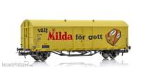 NMJ 1007516 - NMJ Topline 605.304 Kühlwagen Grf 48018 ´Tre Ess/Milda´ der SJ, H0