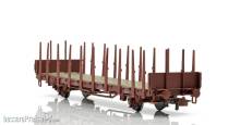 NMJ 1007536 - NMJ Topline 602.106 Rungenwagen Kbps 21 74 370 4 099-4 der SJ, H0