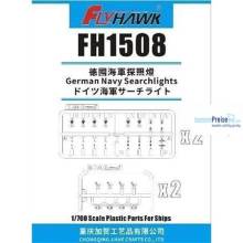 FLYHAWK FH1508 - German Navy Searchlights 1/700