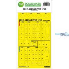 Artscale ASK200-M32009 - SB2C-4 Helldiver mask for Infinity kit